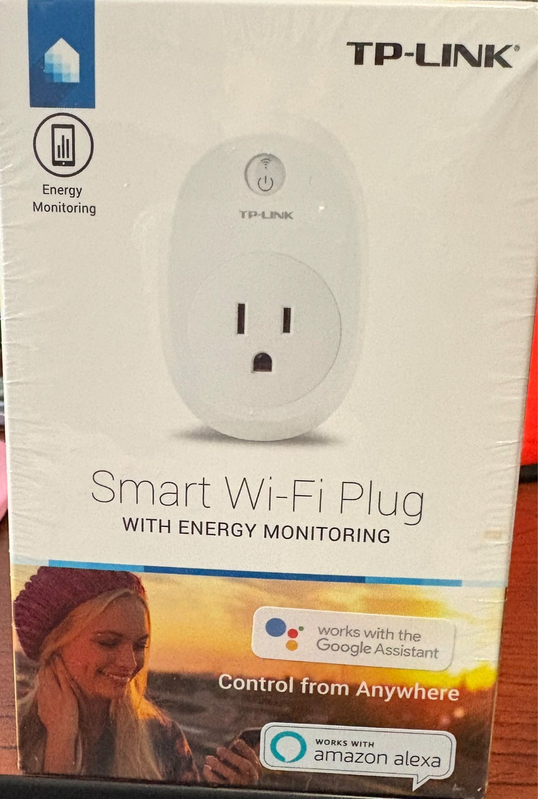 Smart Wi-Fi Plug with Energy Monitoring (HS-110) -- NIP