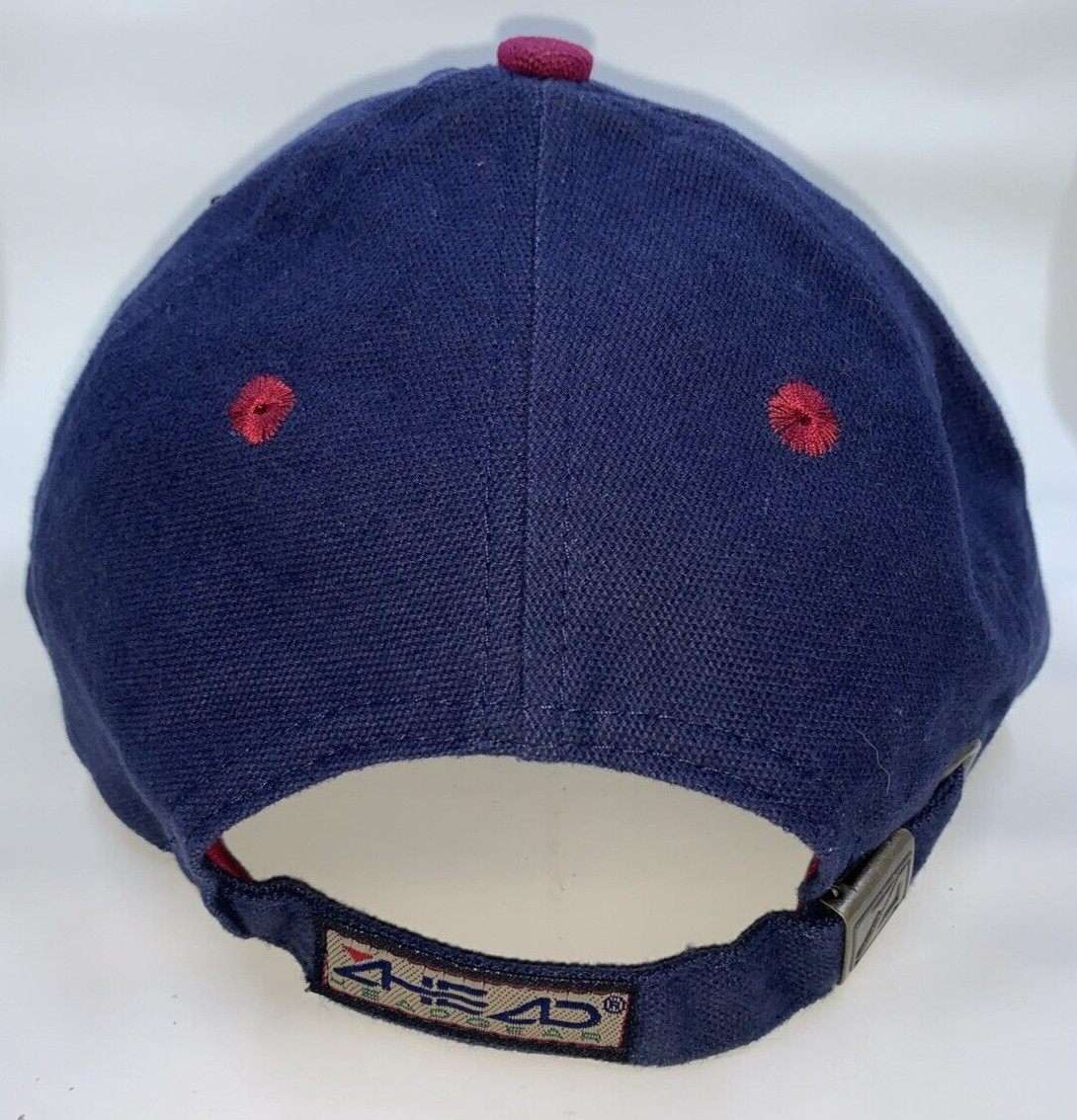 VTG Pebble Beach Golf Links Ahead Strapback Adjustable Hat Cap Dad Men Blue NWT