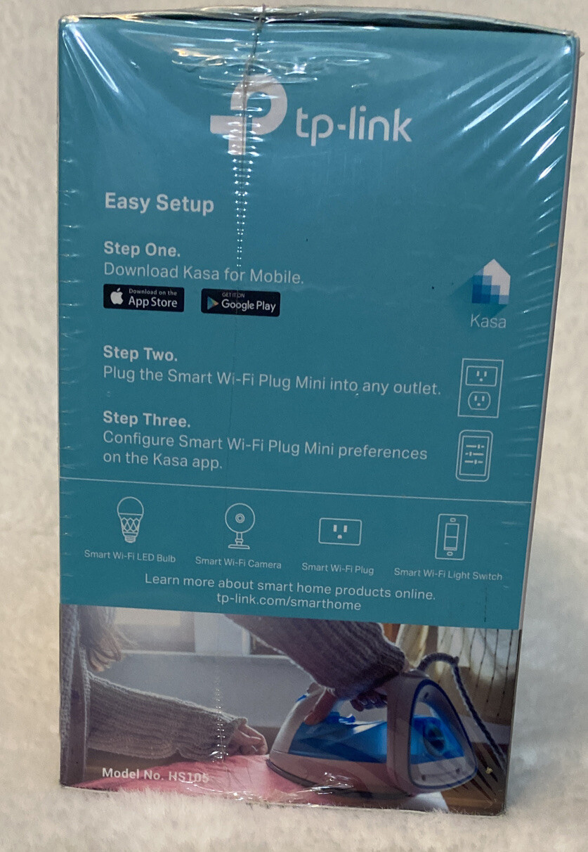 TP-LINK HS105 Vers 2 Smart Wi-Fi Plug Mini works with Google Assistant