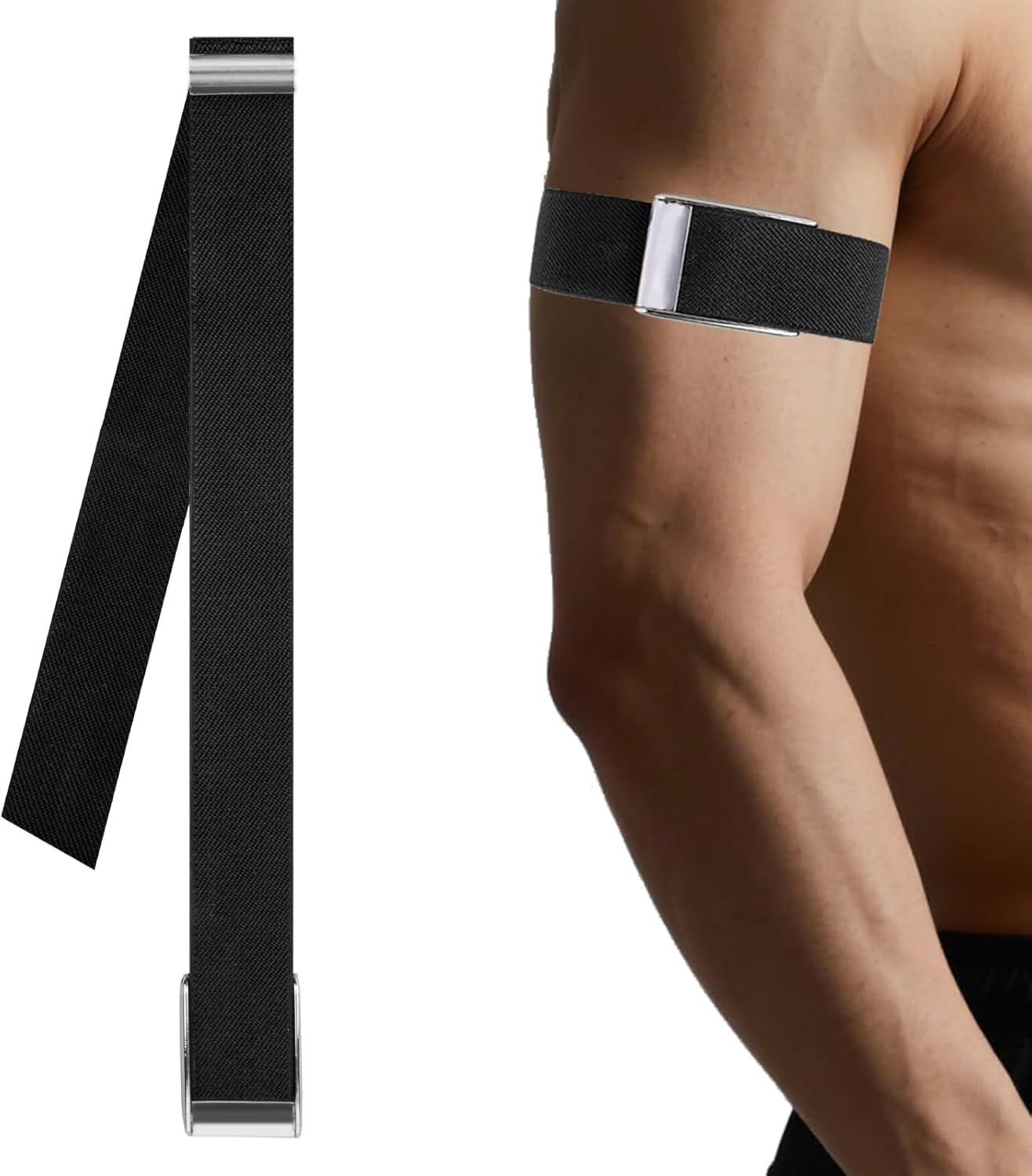 Arm Bicep Band for WHOOP 5.0 One+Peak Fitness Tracker Waterproof Sweat-Proof