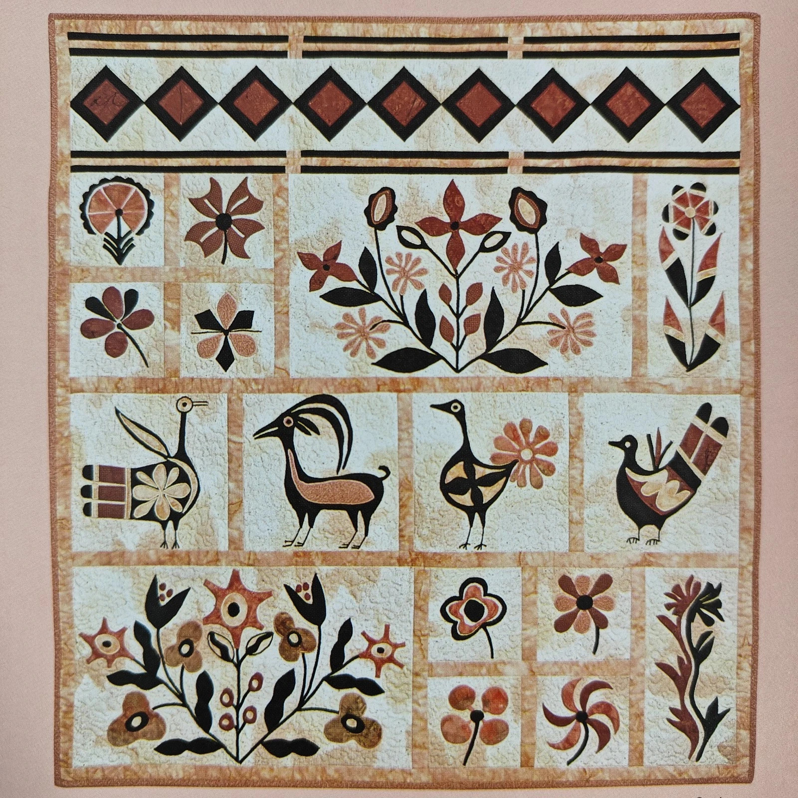 The Spirit Path Quilt Pattern CQ155 Linda Oehler-Marx 1998 Country Quilter