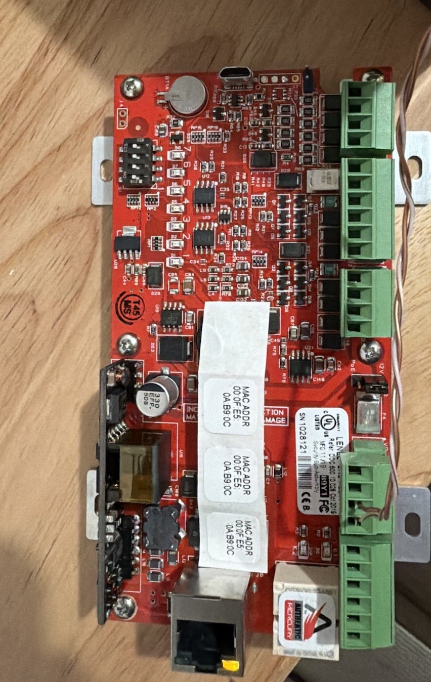 Lenel LNL-X2210 Intelligent Single Door Controller Board lnl x2210