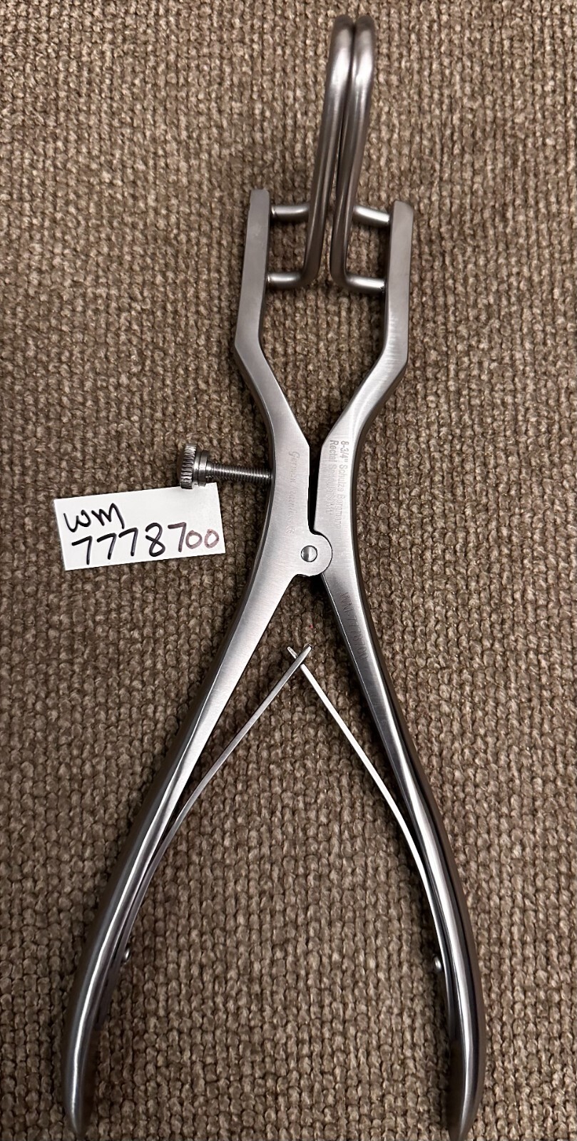 SCHULZE BERGMANN RECTAL  SPECTULA 60MM