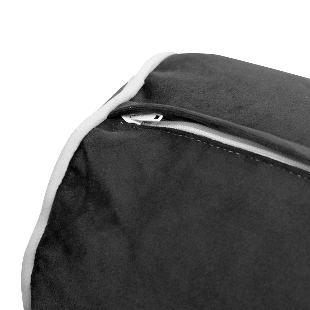 COVER ONLY Model V4 Full Velvet Contrast Pipe Indoor Daybed Mattress AD350