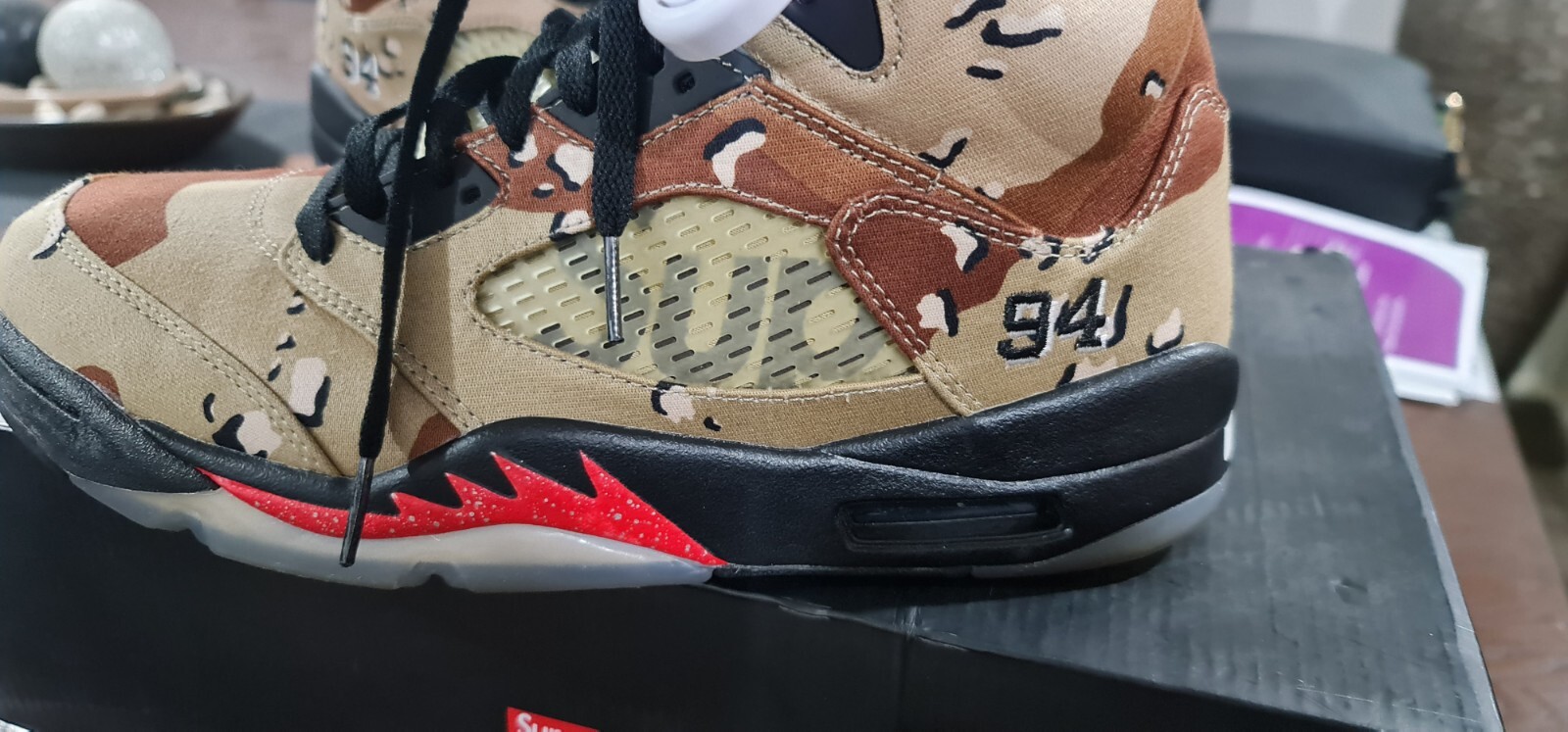 Nike air Jordan 5 Supreme Camo Retro