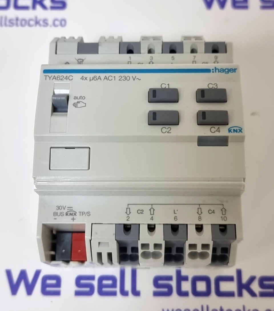 Hager TYA624C Shutter Actuator 6A 230V