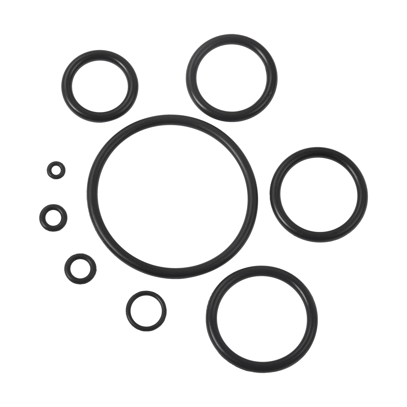 826 PCS Universal O Ring Assortment Set Metric Oil Proof Kit 64 Size O-Ring Case
