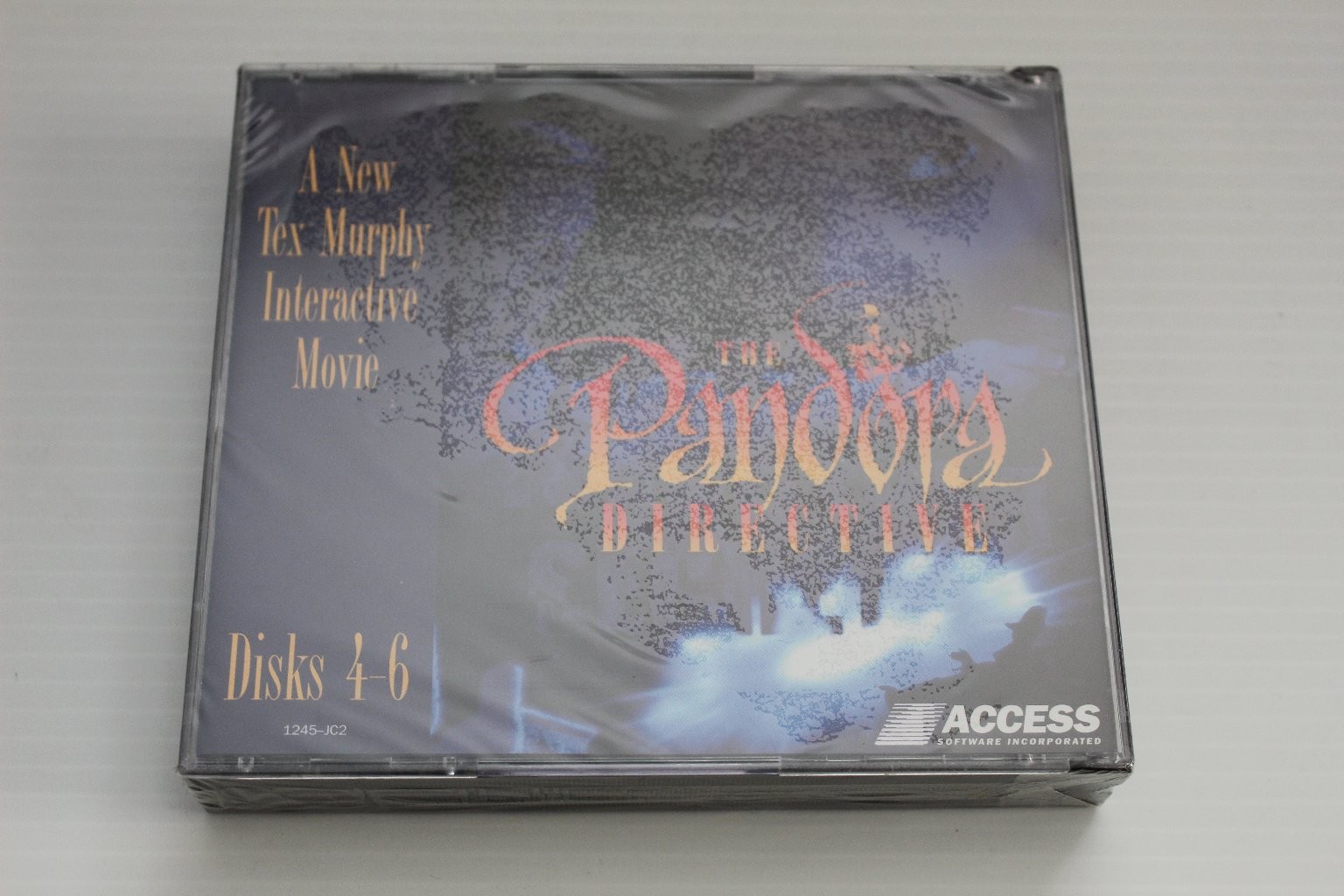The Pandora's Directive Software Tex Murphy Interactive Movie CD-ROM Access