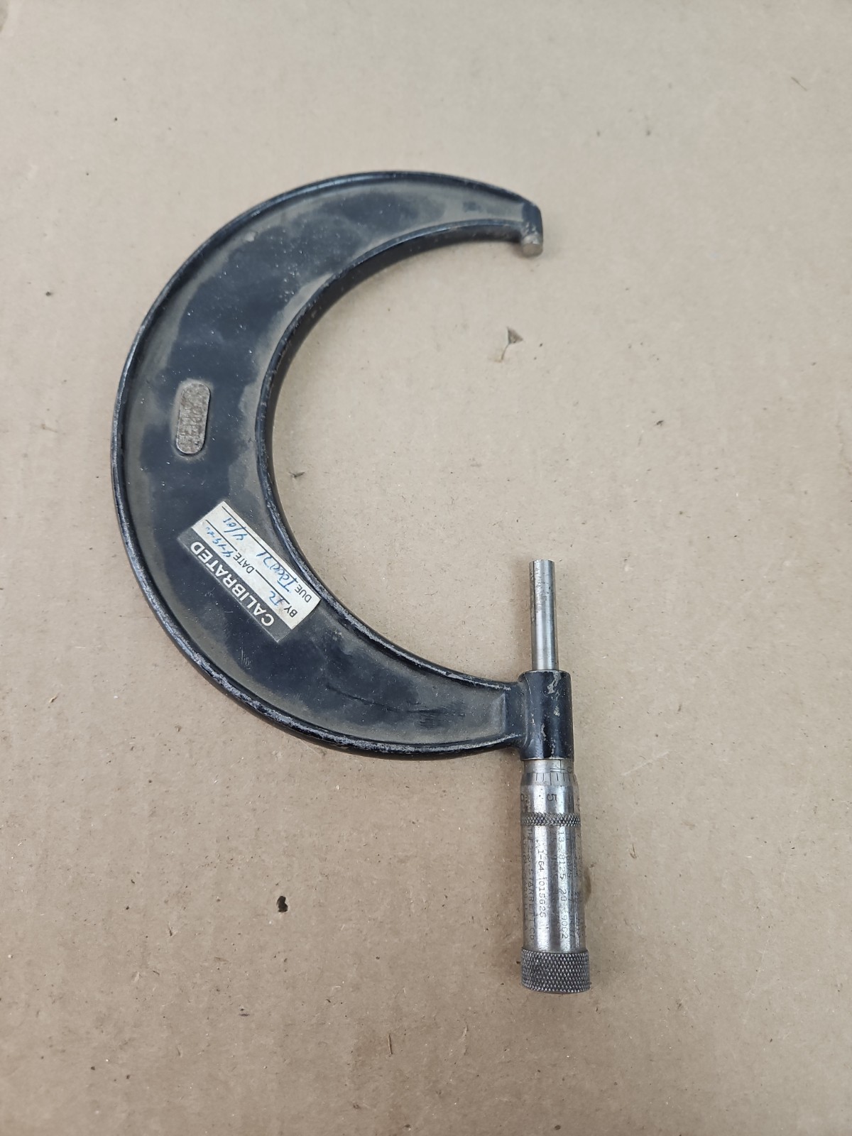 Vg Starrett 436 Outside Micrometer 4 - 5  Inch