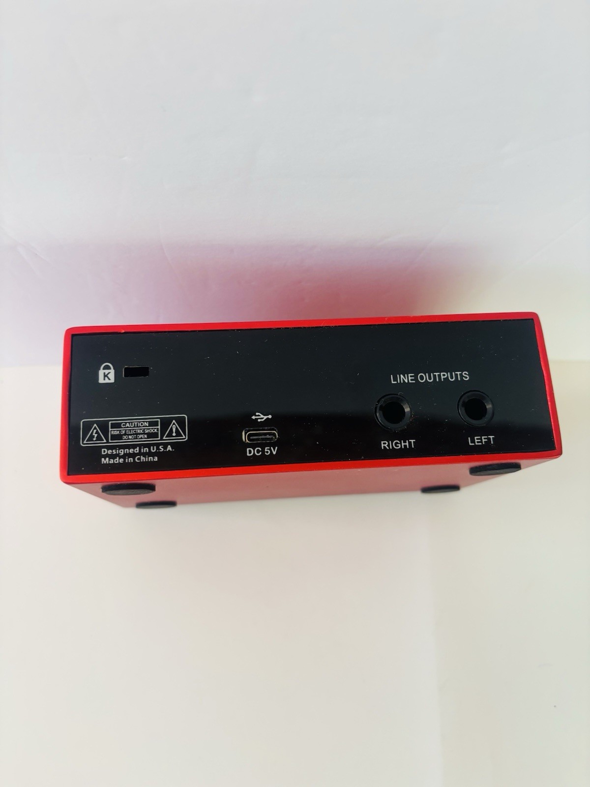 Sunbuck JSU5000 USB Audio Interface 24-Bit/192kHz Desktop Phantom Power
