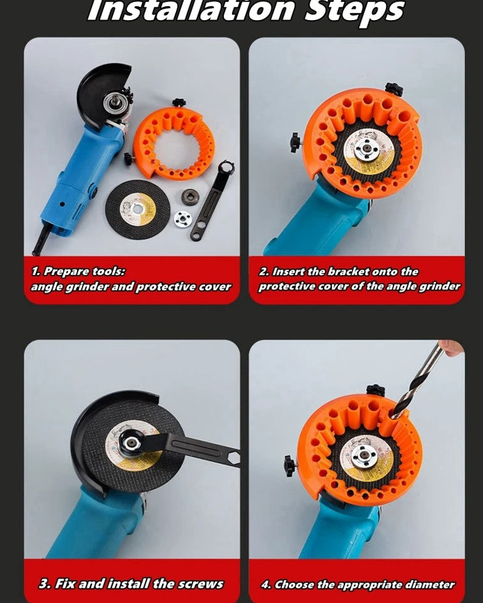 1pcs Drill Bit Sharpener Grinder–2-13mm Multi-Specification Portable Power Tool