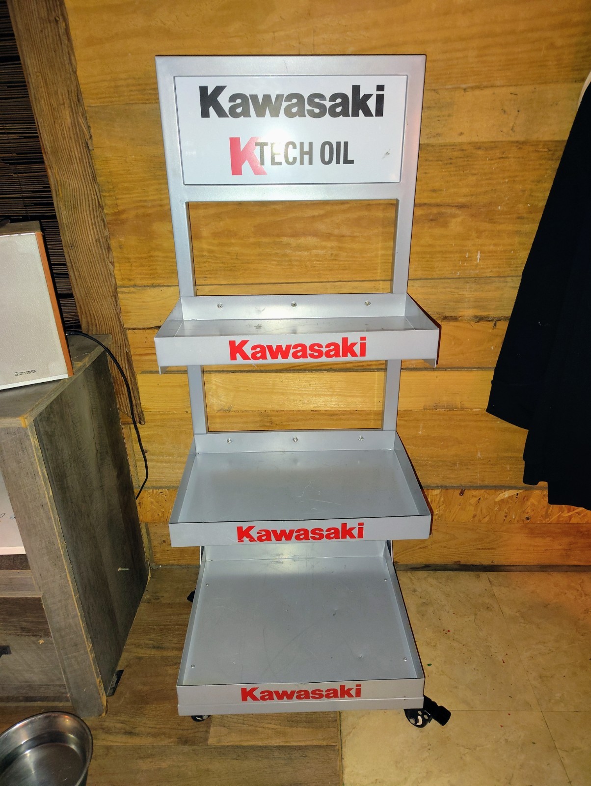 Kawasaki tool shelf
