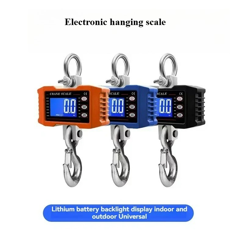 Waterproof Electronic Hanging Scale 500kg-1000kg Hook Scale Crane Hanging Scale