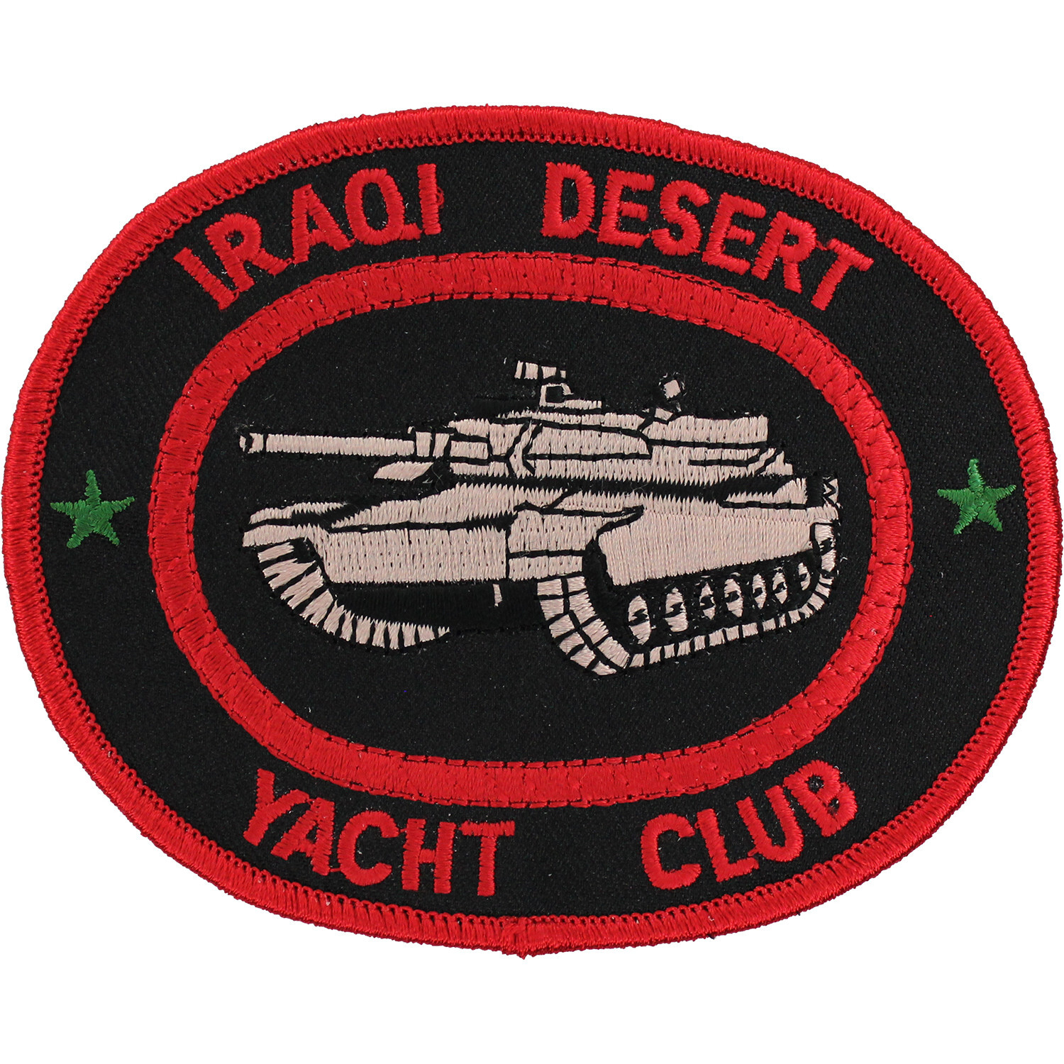 Iraqi Desert Yacht Club Patch ( 4 1/4" Wide x 3 1/4" High ) P493
