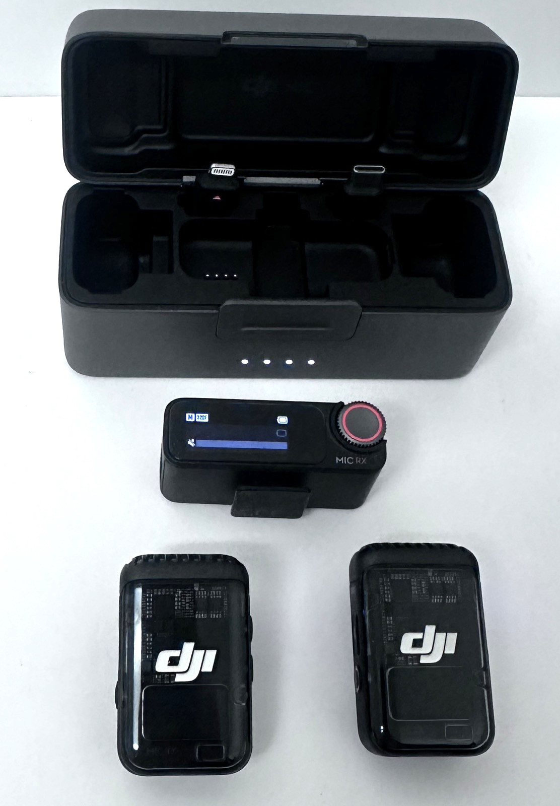 DJI MIC 2 Wireless Microphone Kit (2 TX + 1 RX + Charging Case)