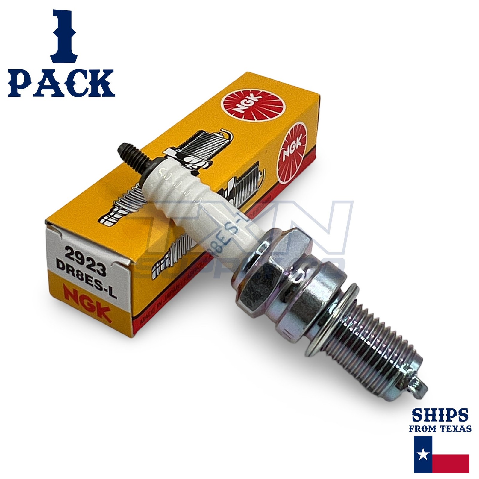 Ngk Spark Plug, NGK DR8ES-l, ea, 1, One Size