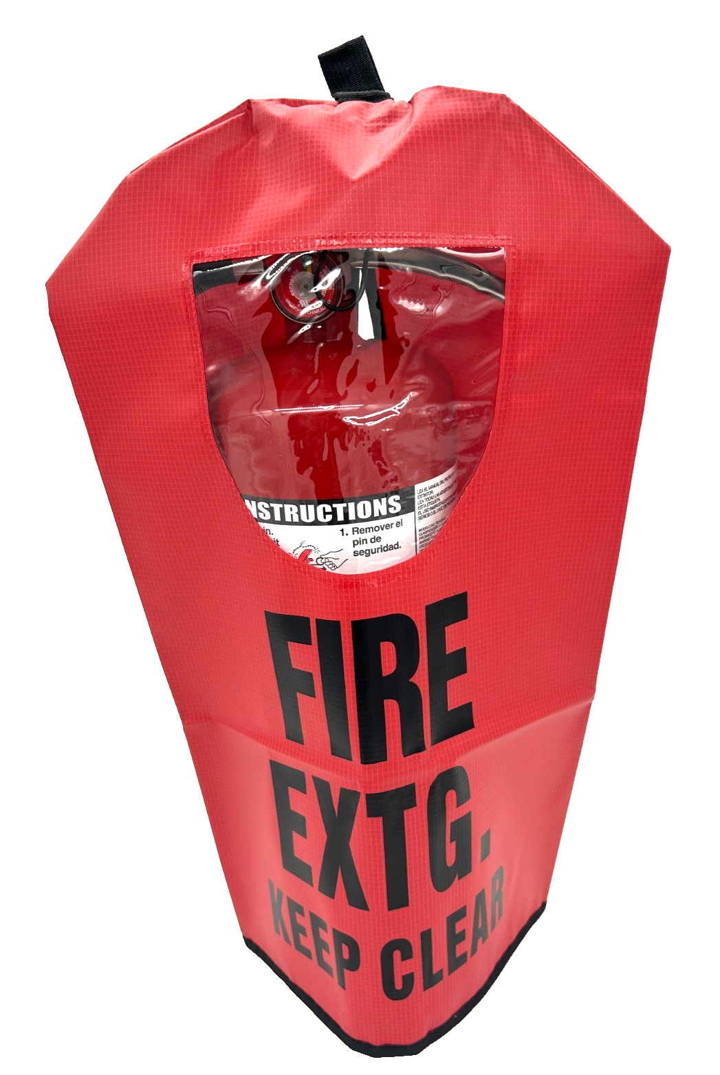 Fire Extinguisher Cover with Window for 10 LB Fire Extinguishers all Brands