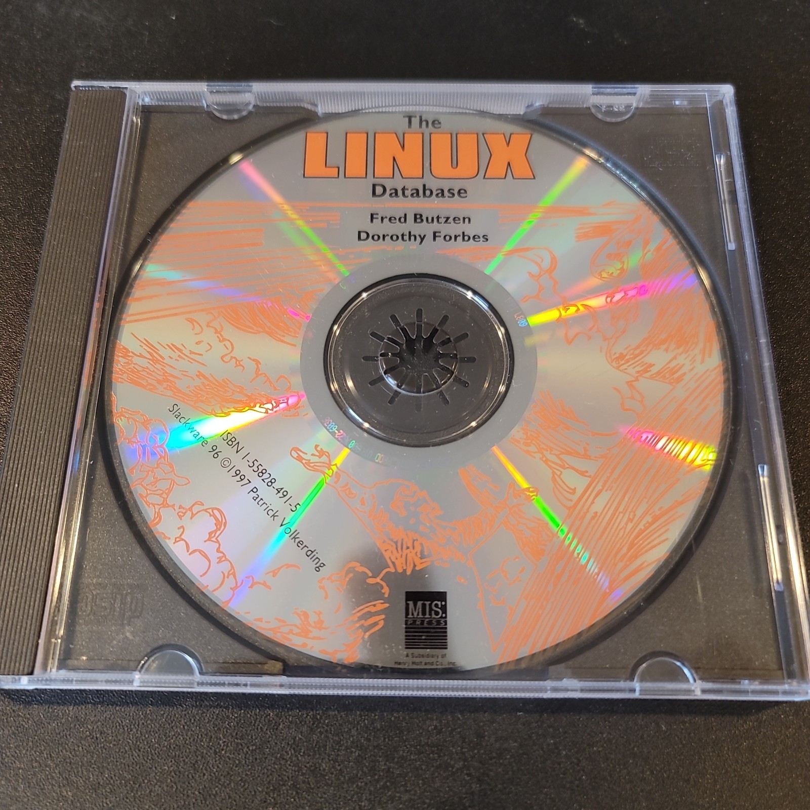 The Linux Database Fred Butzen Dorothy Forbes Slackware 96 DVD