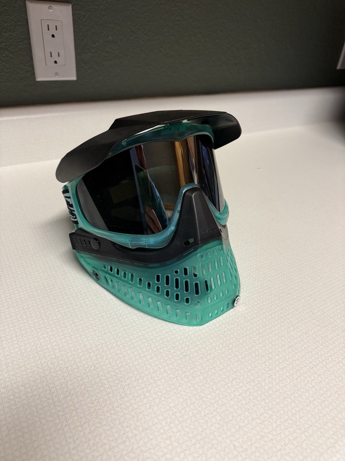 JT Proflex Thermal Paintball Mask - Teal Ice
