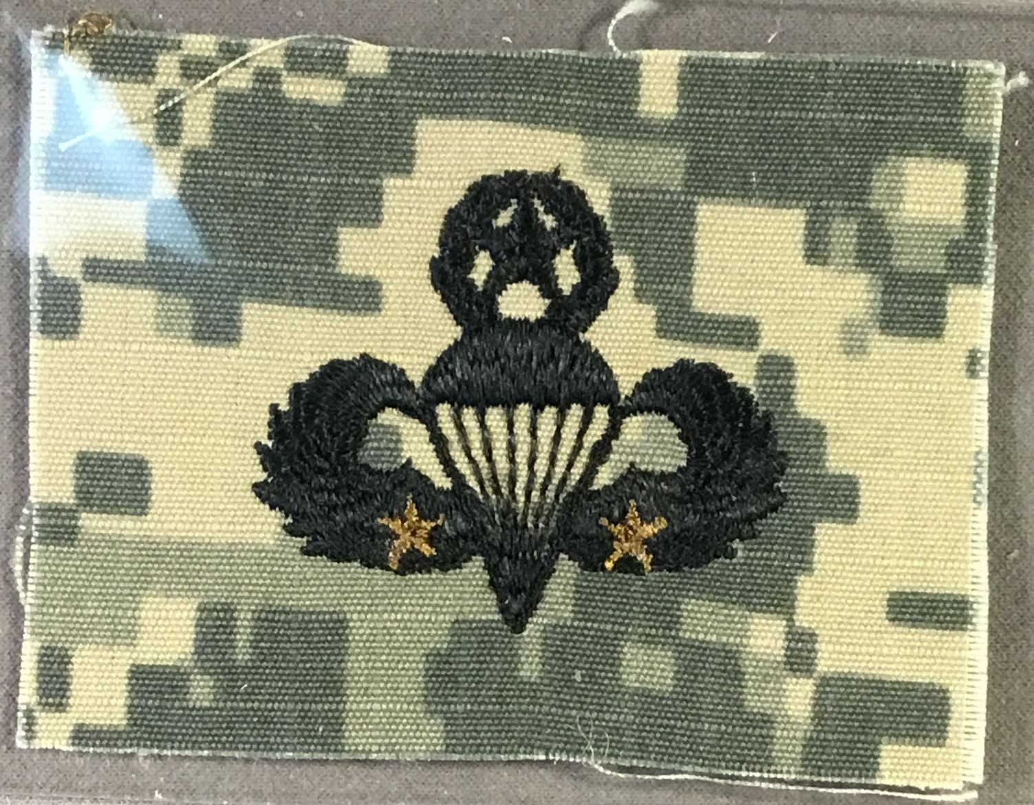 Official U.S. Army Master Parachutist Badge Operational Camo licensed patch