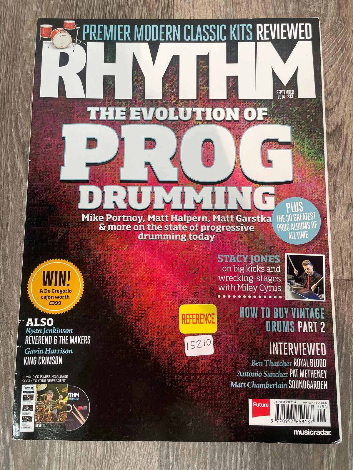 Rhythm Drum Magazine: Prog Drumming / Issue 233 / September 2014