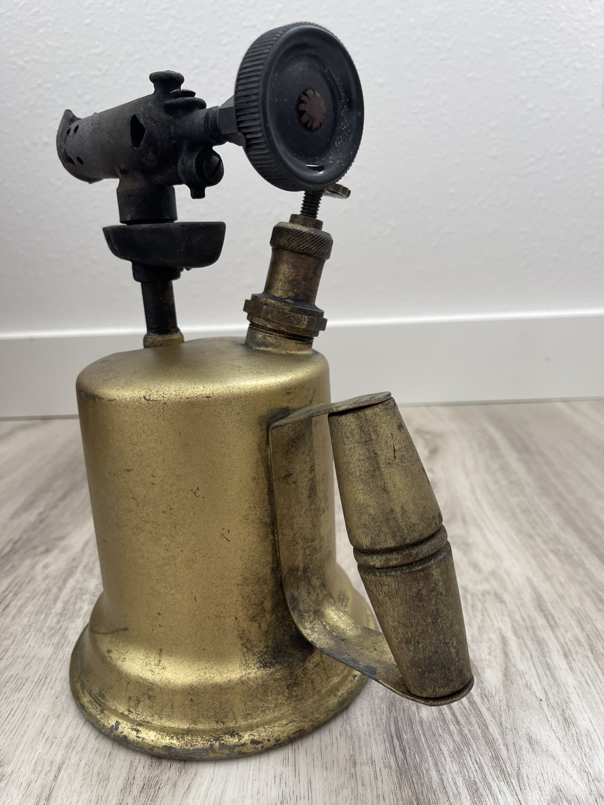 Vintage Brass Gasoline Blow Torch