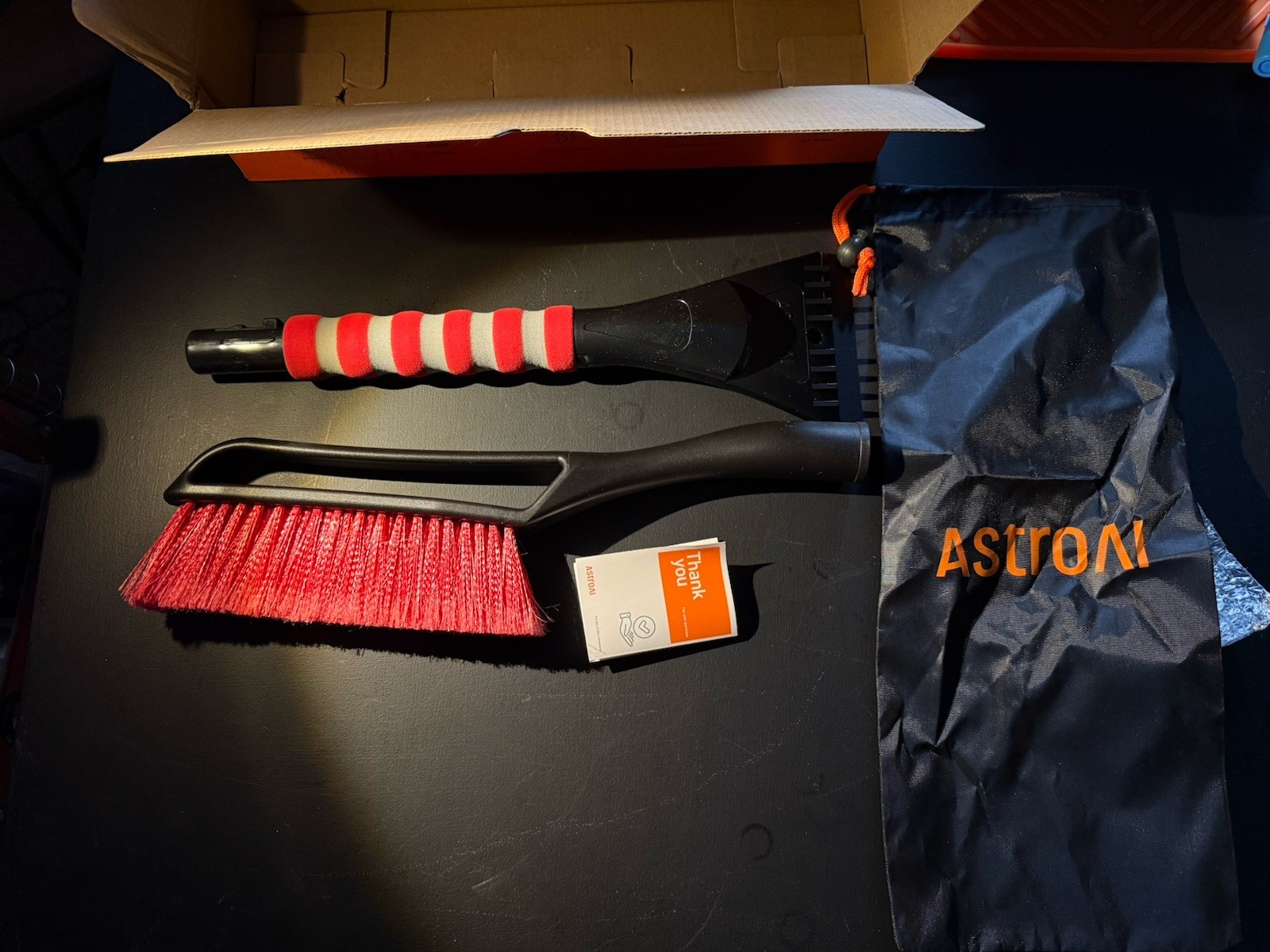 AstroAI Ice Scraper Snow Brush