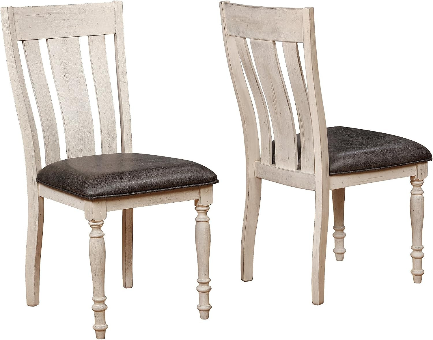 Arch Weathered Oak Dining Set: Table with Extension Leaf, Four Chairs, Multi