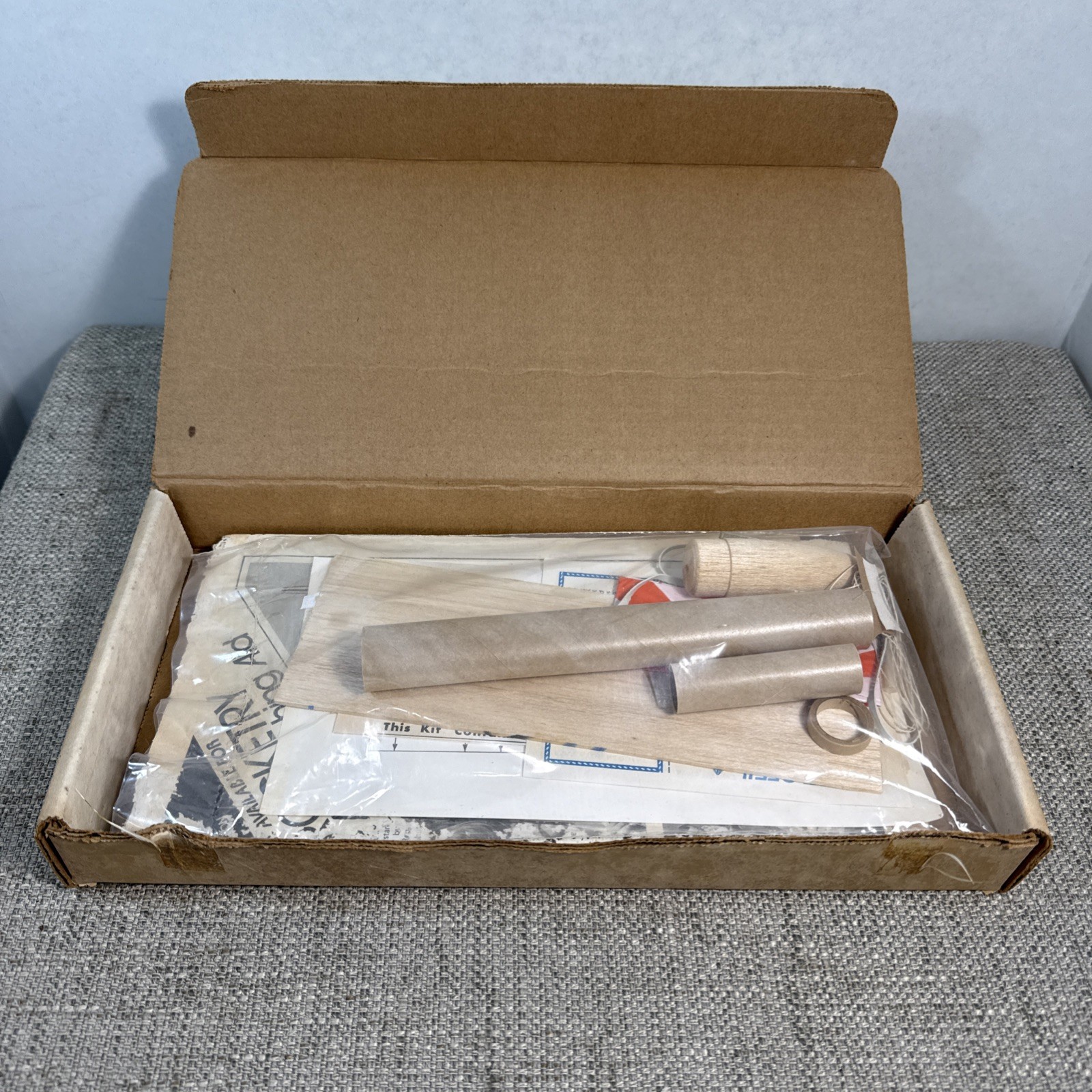 Vintage ESTES Astron ALPHA Sealed Rocket, with 1979 Catalog, Teaching Aide more!