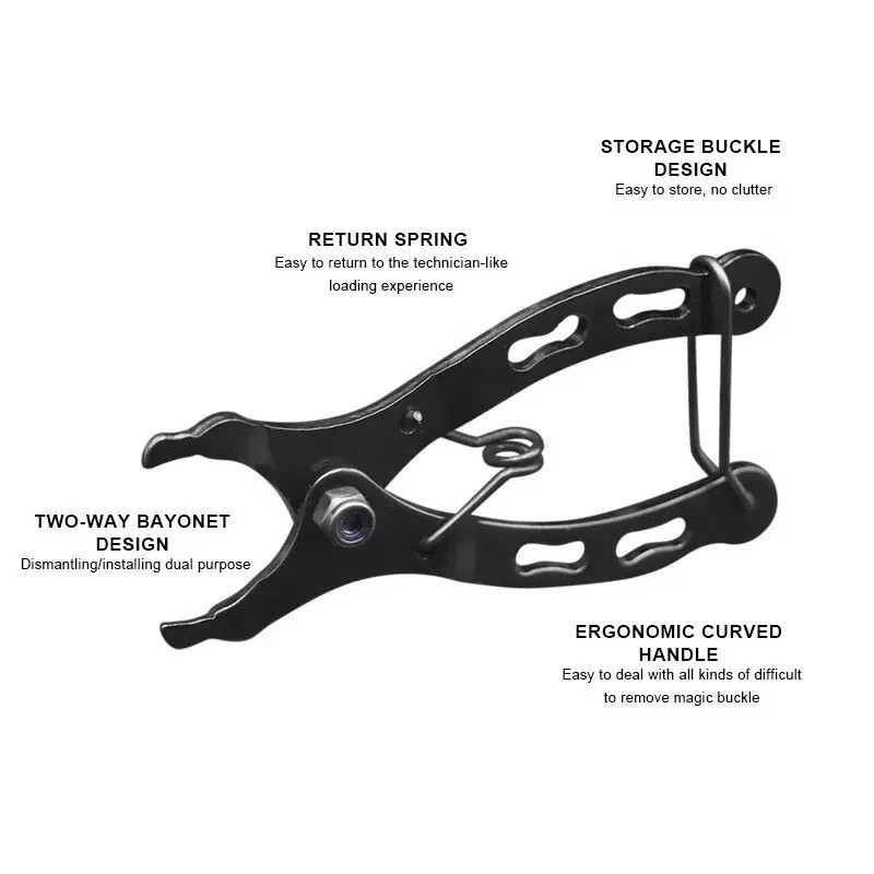 1 Pc Bike Chain Buckle Pliers Quick Release Magic Link Removal & Install Tool**