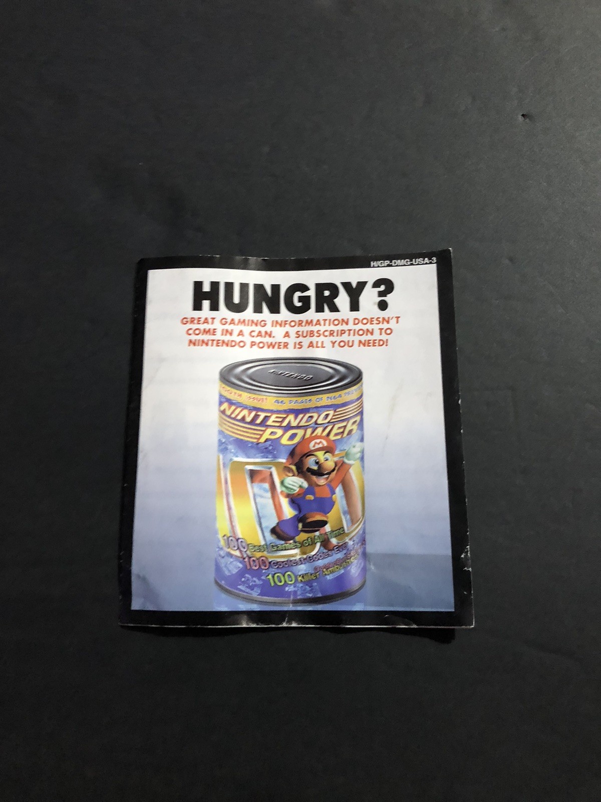 gameboy advance Insert hungry gp-dmg-usa-3