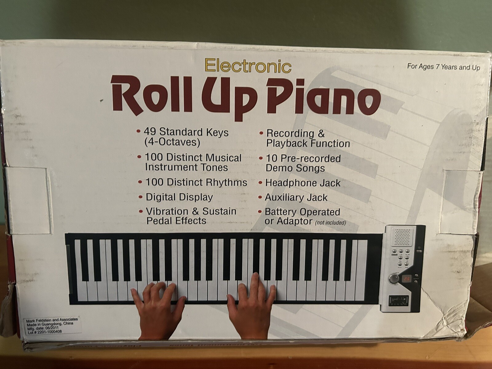Electronic Roll Up Piano (Take It Anywhere)