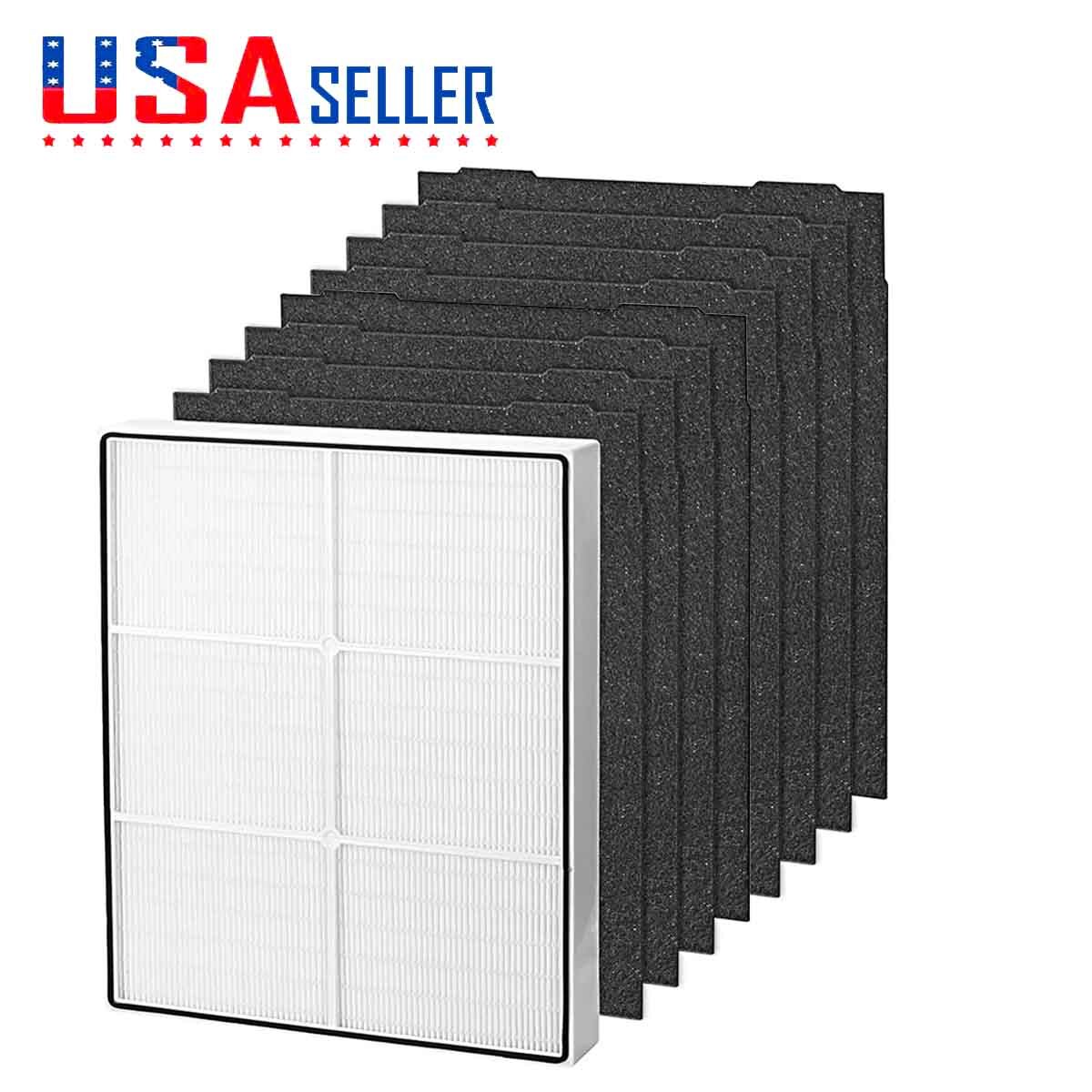 HEPA+ Carbon Filter Set for Whirlpool AP450 Whispure Air Purifier #1183054K