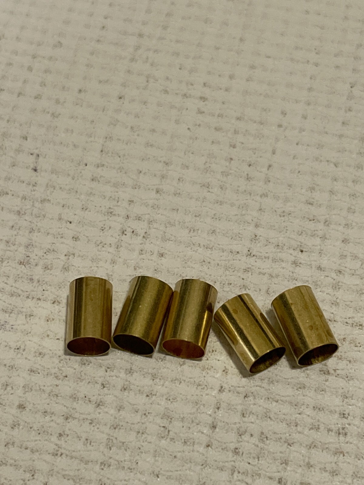 WD Brass Potentiometer Pot Shaft Conversion Sleeve (5 Pcs) Fits Split Shaft