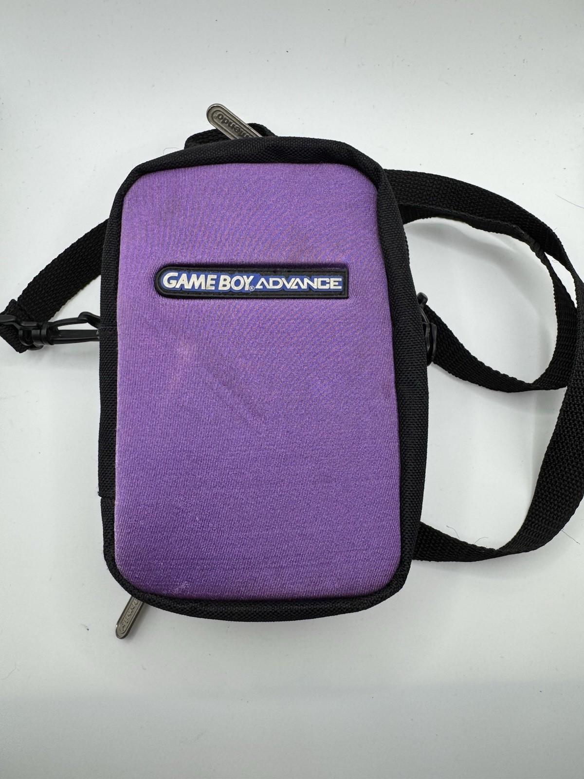 Nintendo Game Boy Advance Purple Carrying Case Travel Storage Bag Vintage Y2K
