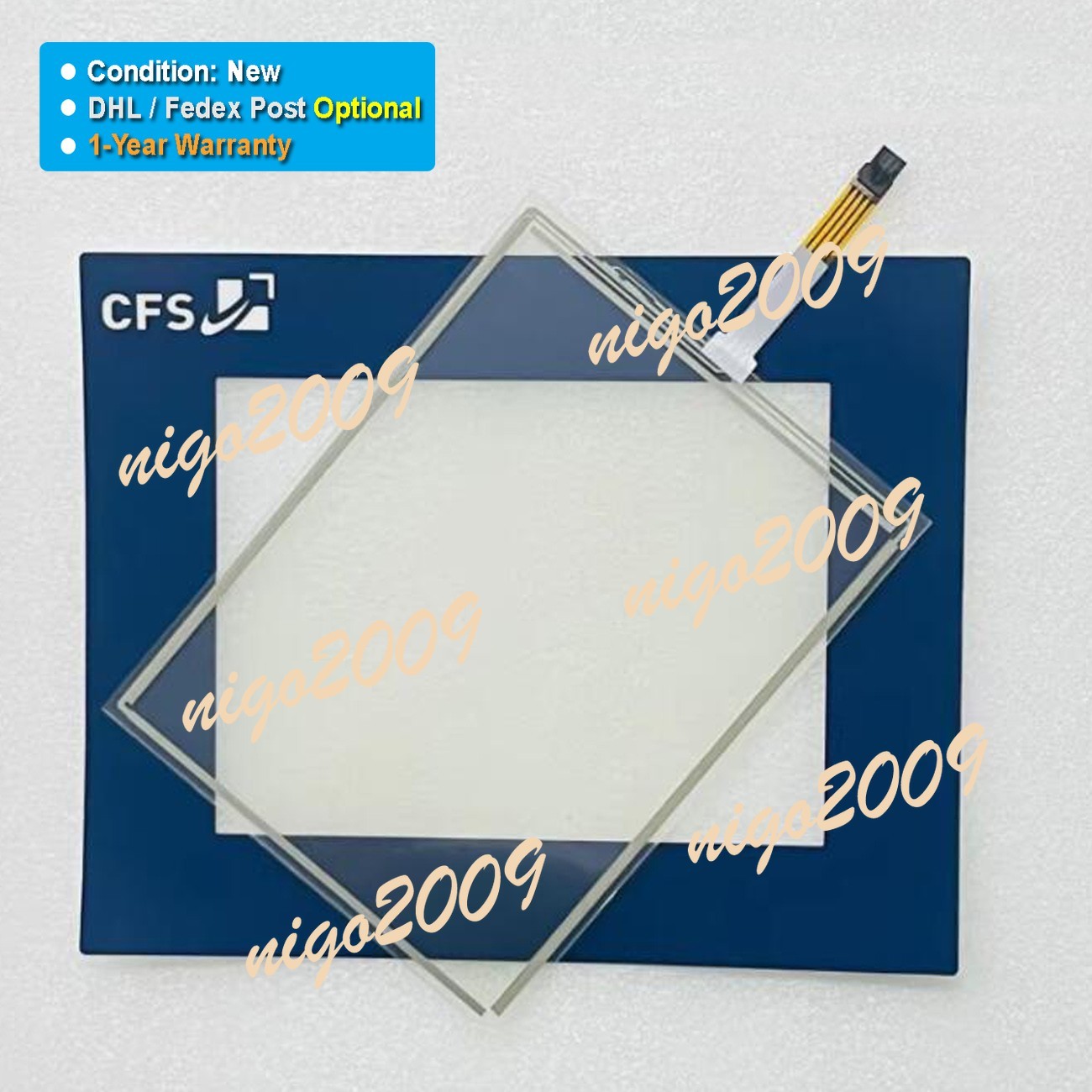 Fit for 4PP420.1043-K08 Touch Screen Digitizer Glass Panel Film Foil Overlay