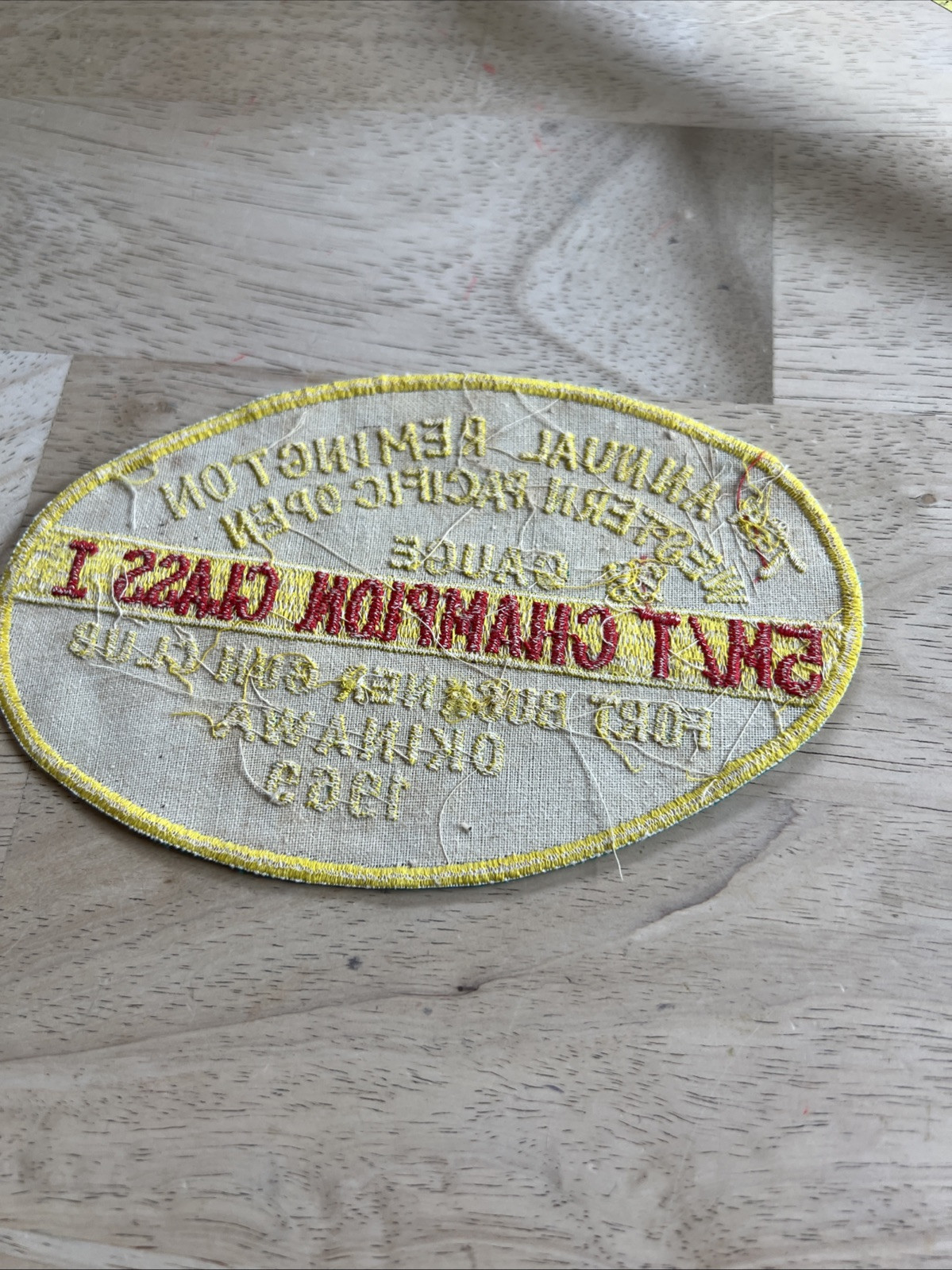 VTG “69” 75th annual Remington western Pacific open patch