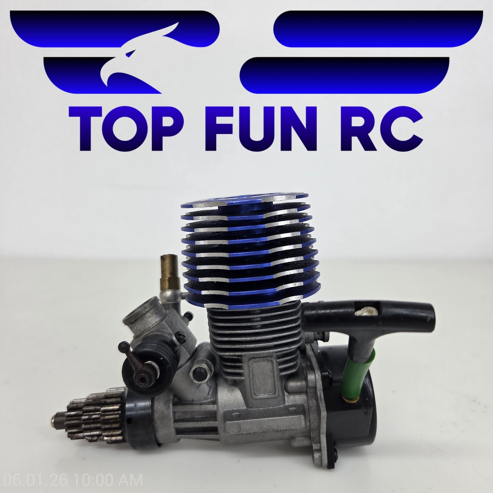 ASP  25 Nitro Rc Car ENGINE W/PULLSTART