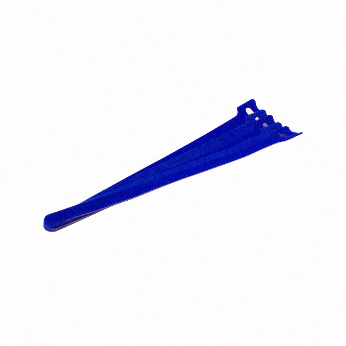 10 Inch Hook and Loop Reusable Strap Cable Cord Wire Ties 75 Pack Blue