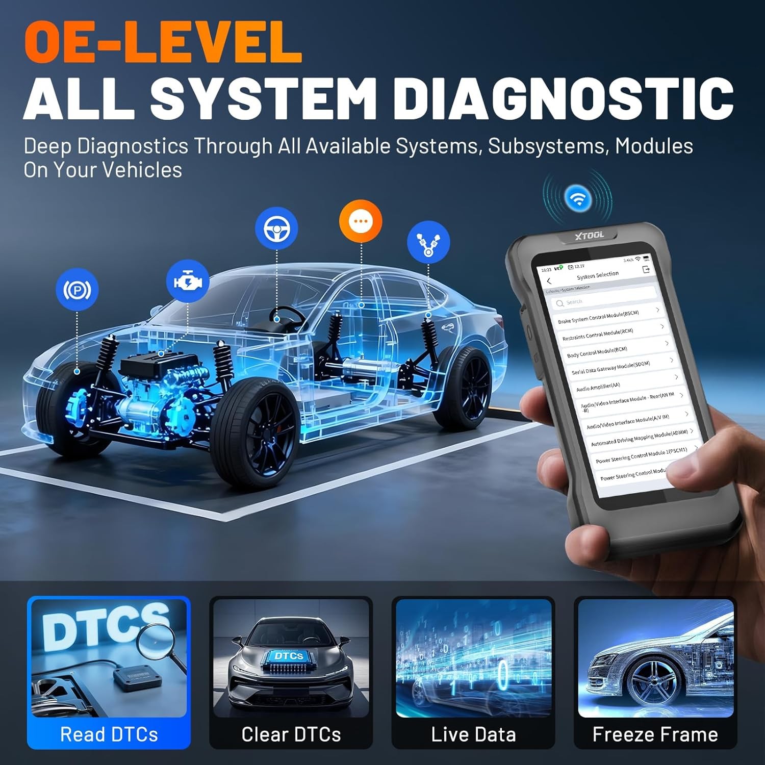 🏅2026 XTOOL TP580 All System Diagnostic Scanner TPMS Programming Relearn Tool