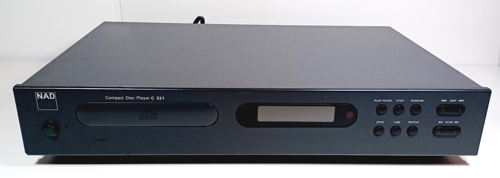 NAD C 521 Compact Disc CD Player - POWERS ON PARTS REPAIR AS IS