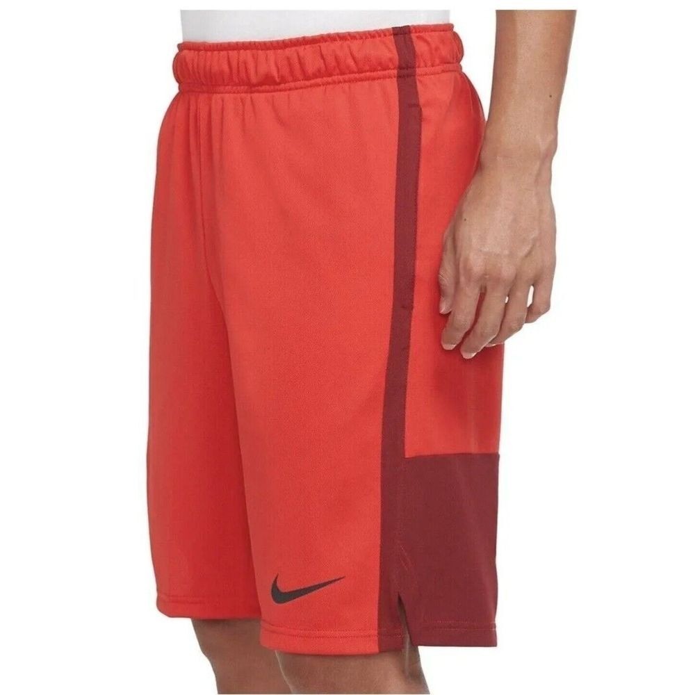 Nike Dri-FIT Standard Fit Training Shorts Red DM5944-657 Men's Size 4XL