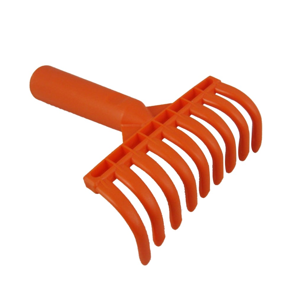 Olive Rake Heads 9-Tooth Rake Multipurpose Plastic Shovel Rake Olive9202