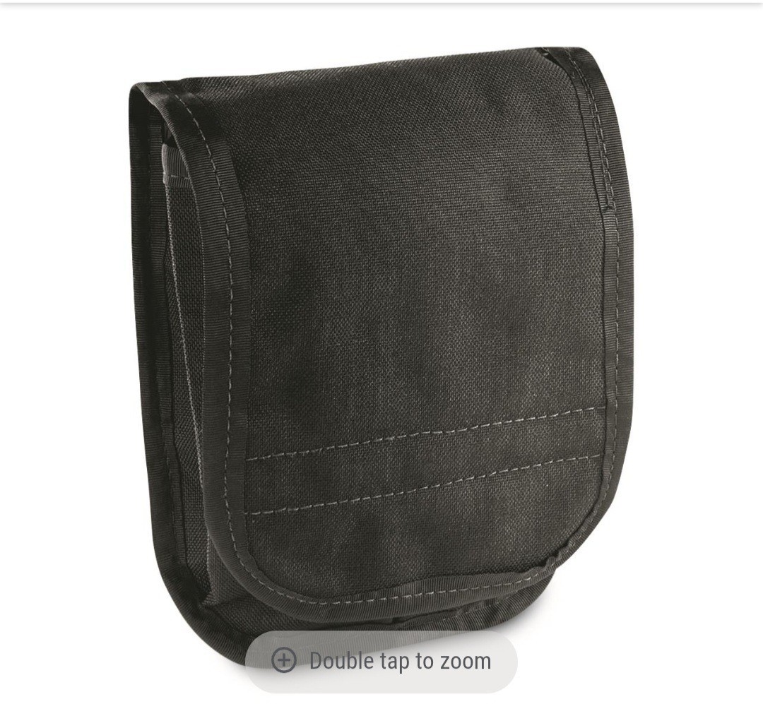 AN/PEQ-16A Pouch, Technical Manual, Laminated Card+Pattern diffusers+straps NEW