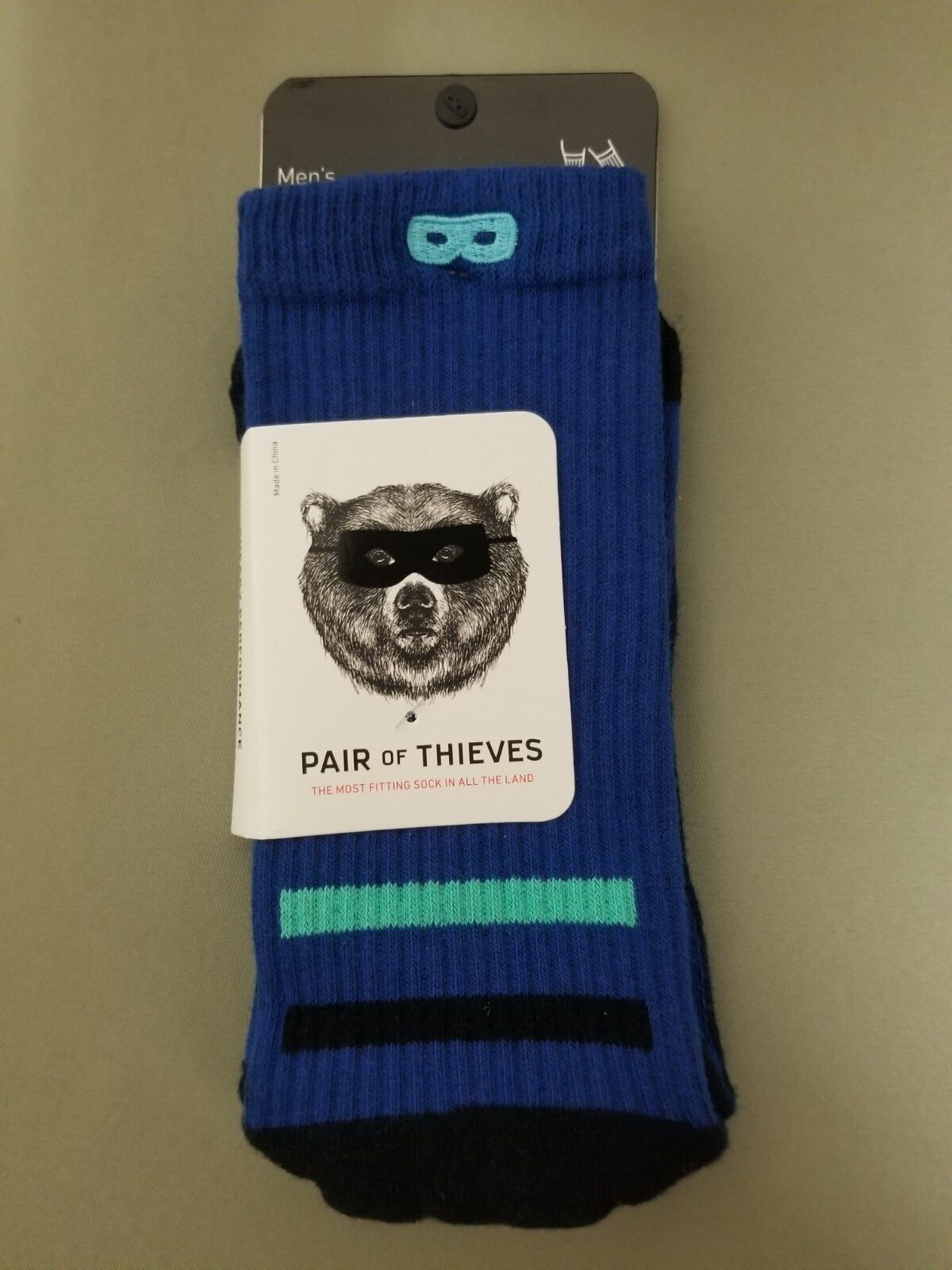 New Mens Pair Of Thieves Sport Crew Socks