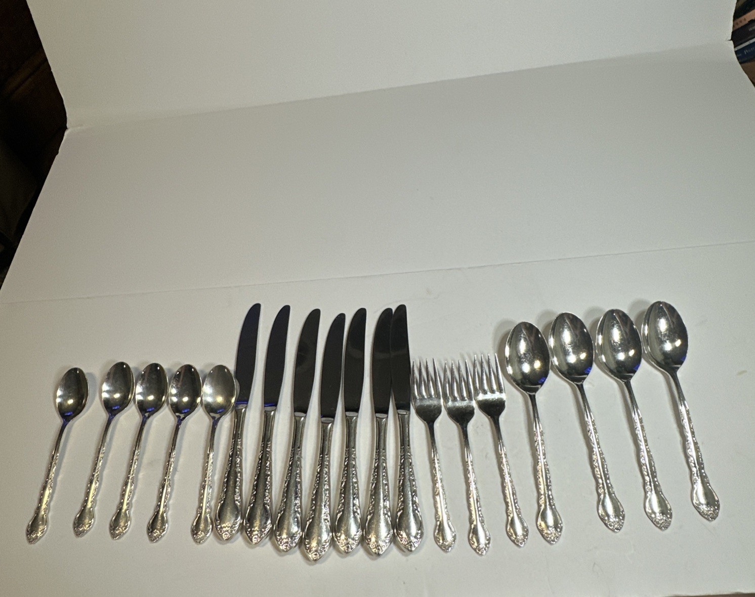 Lot of Whitehouse Gigi Stainless Flatware Japan 19 Pieces