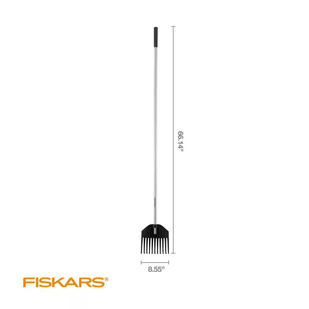 66 In. Lightweight Aluminum Handle Shrub Rake