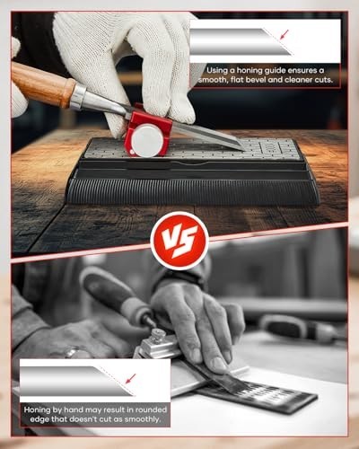 Precision Digital Angle Finder & Sharpening Guide - Woodworking Tool for Chisel