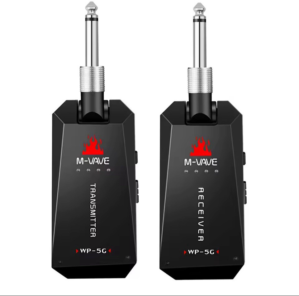 M-Vave * Air Bridge * Wireless System Portable * Black 5G With Power Cord & Bag