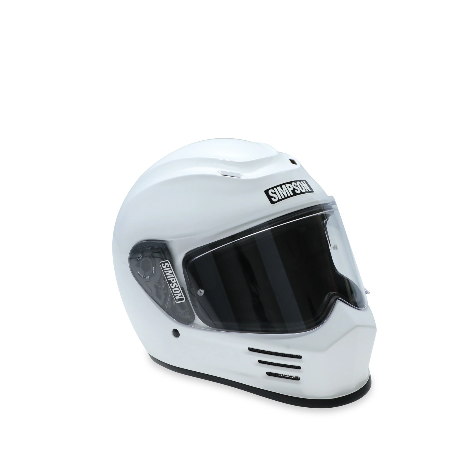 Simpson Motorcycle SPBS1 Speed Bandit Helmet Adult Small White
